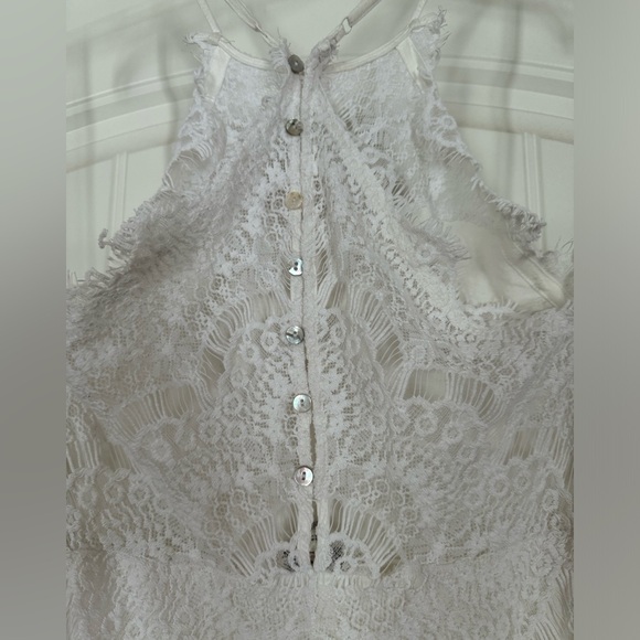 NWT Free People She’s Got It Dress in White $88 Retail - Picture 5 of 11